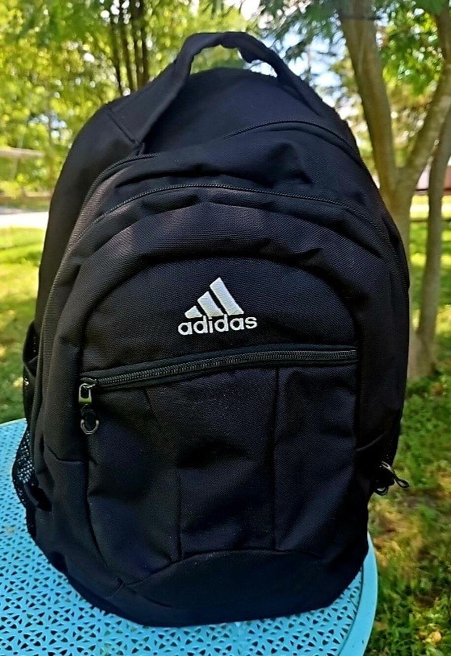 Adidas Black Backpack School Laptop Bag – Minor Handle Wear